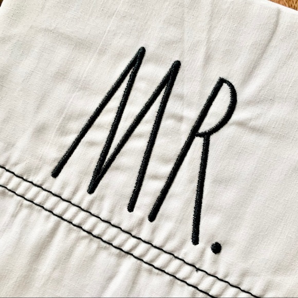 SOLD | itslove home: mr. & mrs. pillowcase set | - Picture 6 of 7